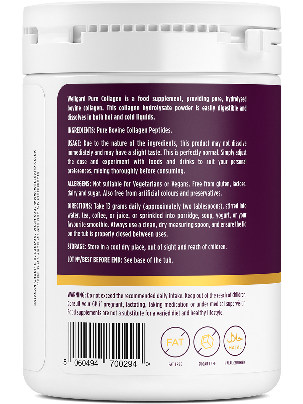 Halal Collagen Powder
